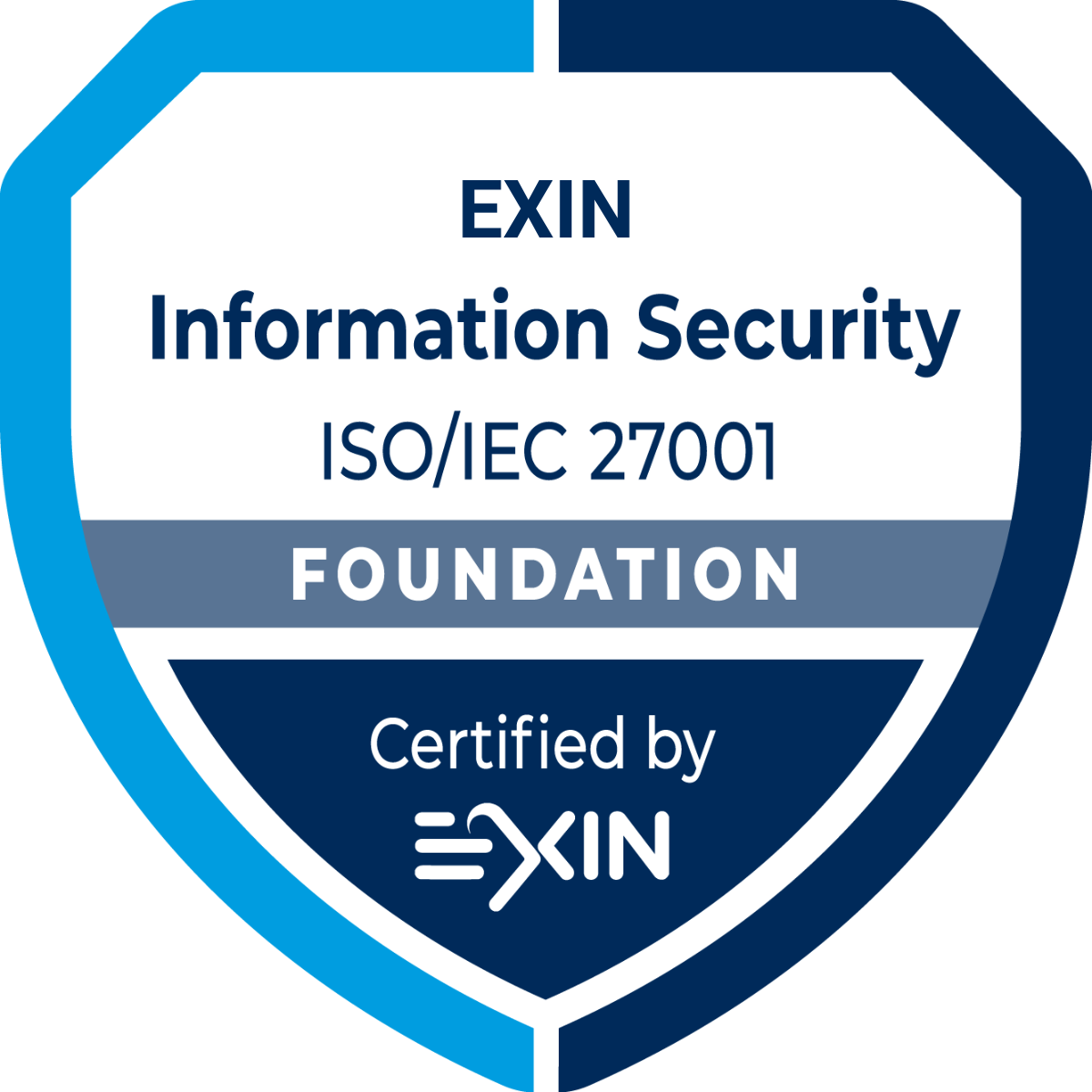 EXIN Information Security Foundation based on ISO/IEC 27001
